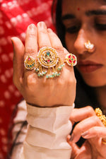 Load image into Gallery viewer, Traya Mani Ring Set