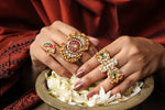 Load image into Gallery viewer, Mandala Ring, Domukhi Ravi Ring & Tota Ring