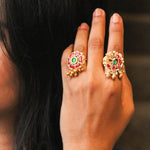 Load image into Gallery viewer, Parijat Ring Set