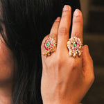 Load image into Gallery viewer, Parijat Ring Set