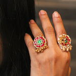 Load image into Gallery viewer, Parijat Ring Set