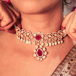Load image into Gallery viewer, Bhadra Necklace Set