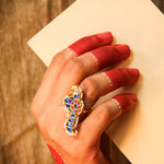 Load image into Gallery viewer, Devi Ring & Nrityapriya ring