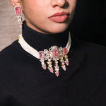 Load image into Gallery viewer, Ruby Pearl Necklace
