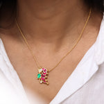Load image into Gallery viewer, Nritya Mor Single Chain Pendant
