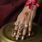 Load image into Gallery viewer, Phool Jod Ring Set
