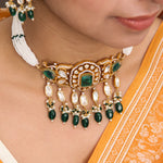 Load image into Gallery viewer, Rohati Necklace Set and Maangtika
