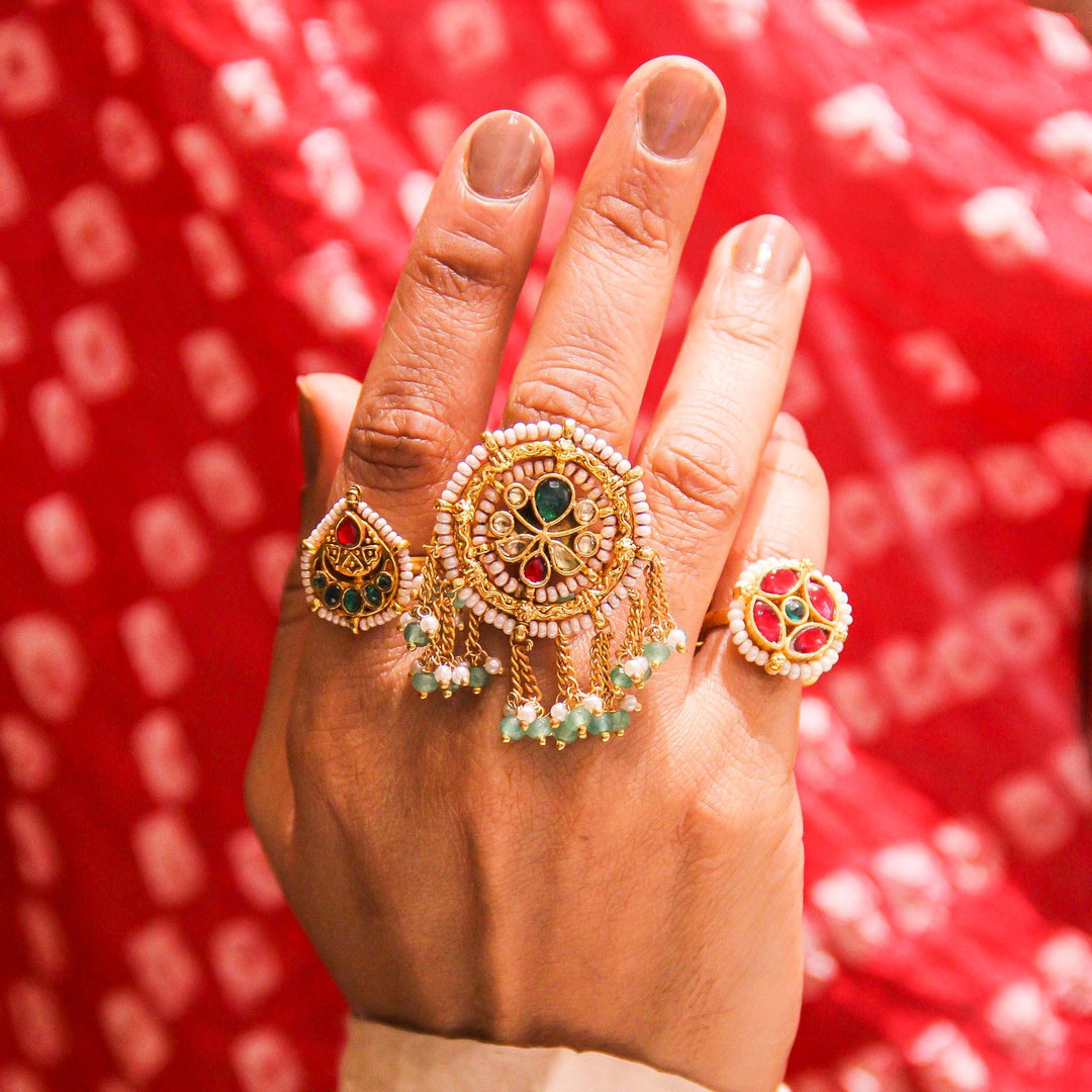 Traya Mani Ring Set