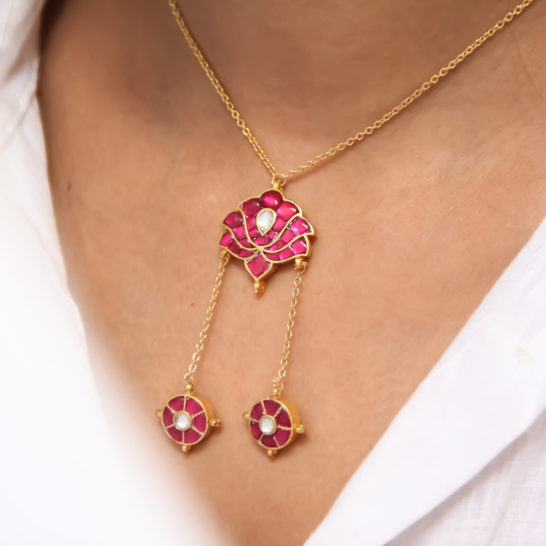 Paan Kamal Necklace