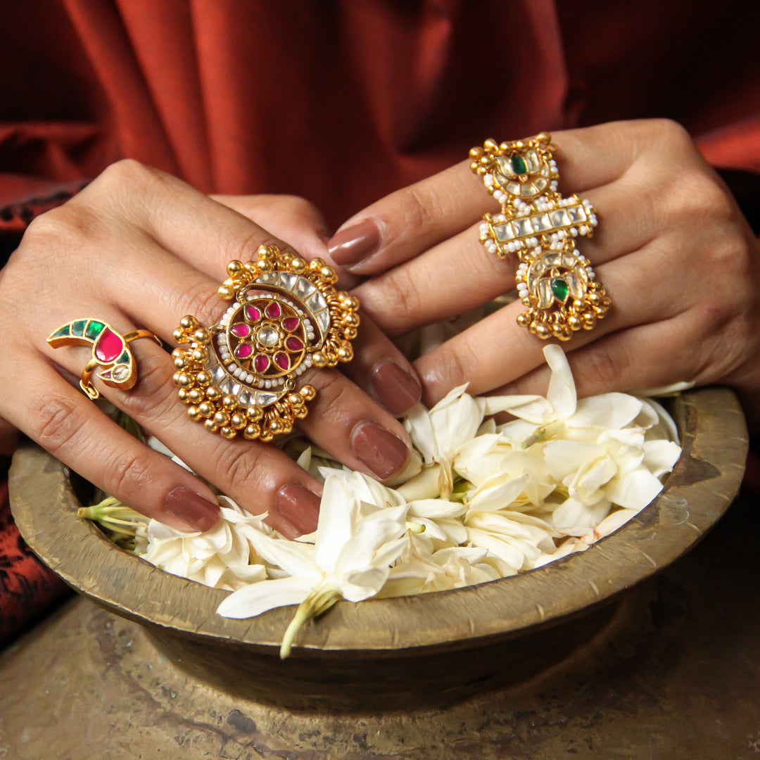 Mandala Ring, Domukhi Ravi Ring & Tota Ring