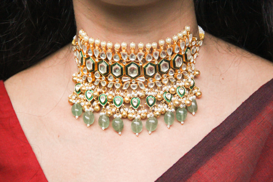 Phool Gauhar Necklace