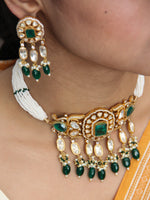 Load image into Gallery viewer, Rohati Necklace Set and Maangtika
