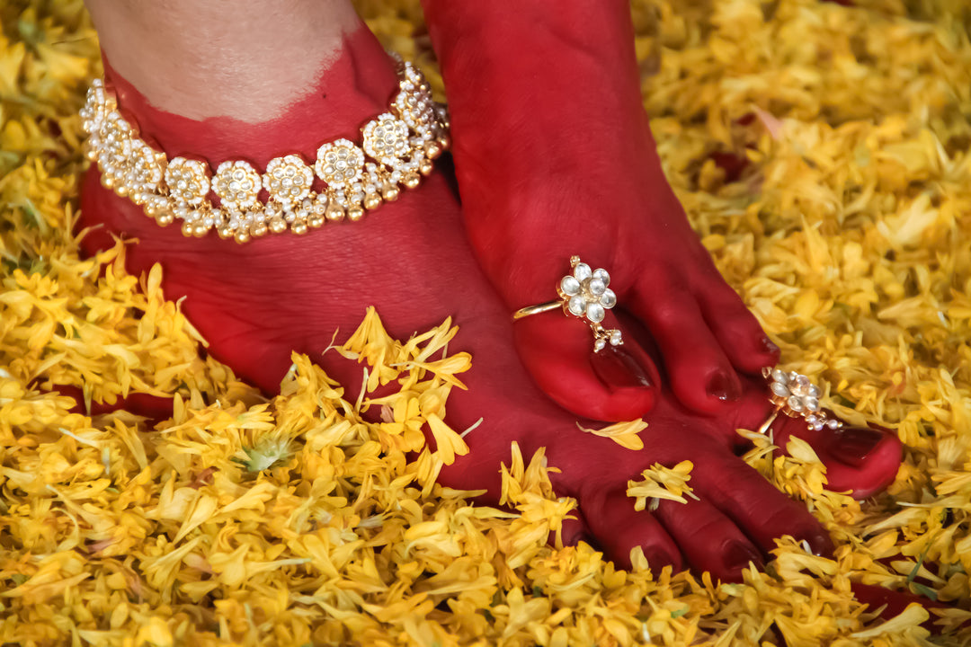 Guftgoo Payal and Toe Ring