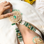 Load image into Gallery viewer, Chandraprabha Necklace Set
