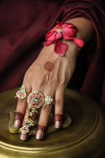 Load image into Gallery viewer, Phool Jod Ring Set
