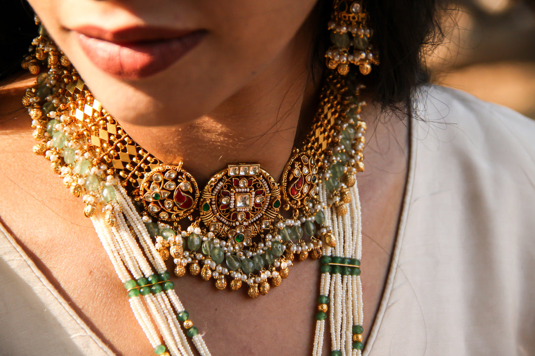 Angira Long Mala Set
