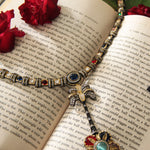 Load image into Gallery viewer, Madhu Malti Necklace and Earring
