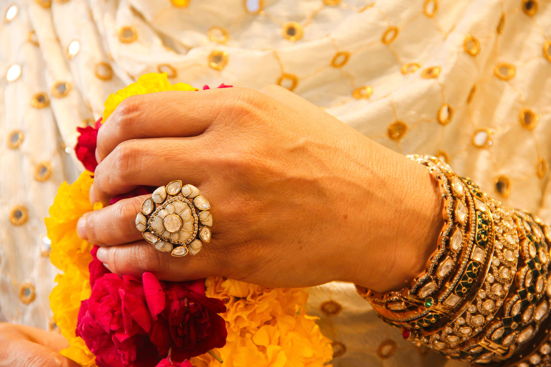 Tabassum Bangle Set and Ring