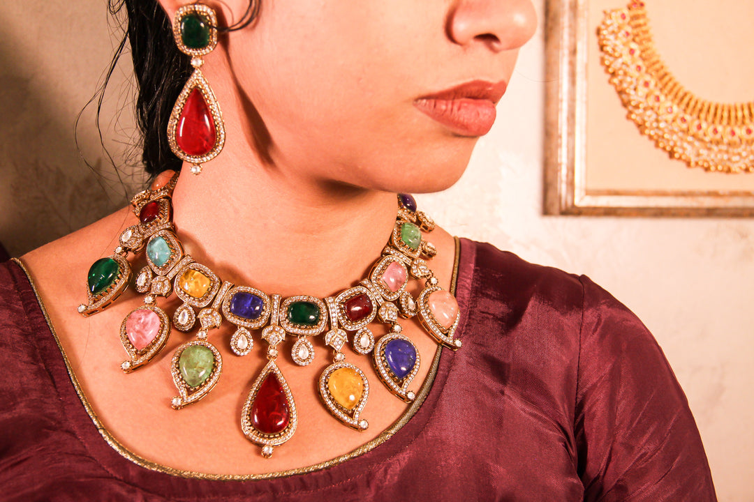 Navrangi Necklace