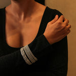Load image into Gallery viewer, Mabel Handflower and Bangle Set
