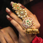 Load image into Gallery viewer, Shahi Kusum Gaj Ring
