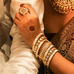 Load image into Gallery viewer, Saarthi Chuda Set
