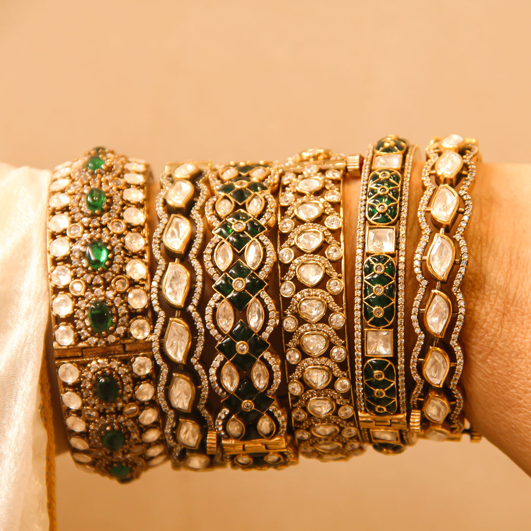 Tabassum Bangle Set and Ring