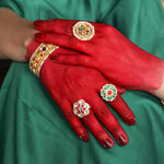 Load image into Gallery viewer, Tinka Ring - Hari Bahar Ring - Gulaal Ring

