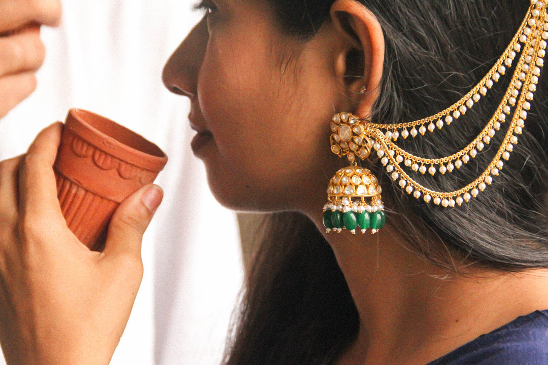 Sanika Earrings and Kanser