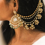 Load image into Gallery viewer, Sarojini Earrings and Kaanser
