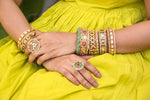 Load image into Gallery viewer, Sahira Bangles Set &amp; Ring
