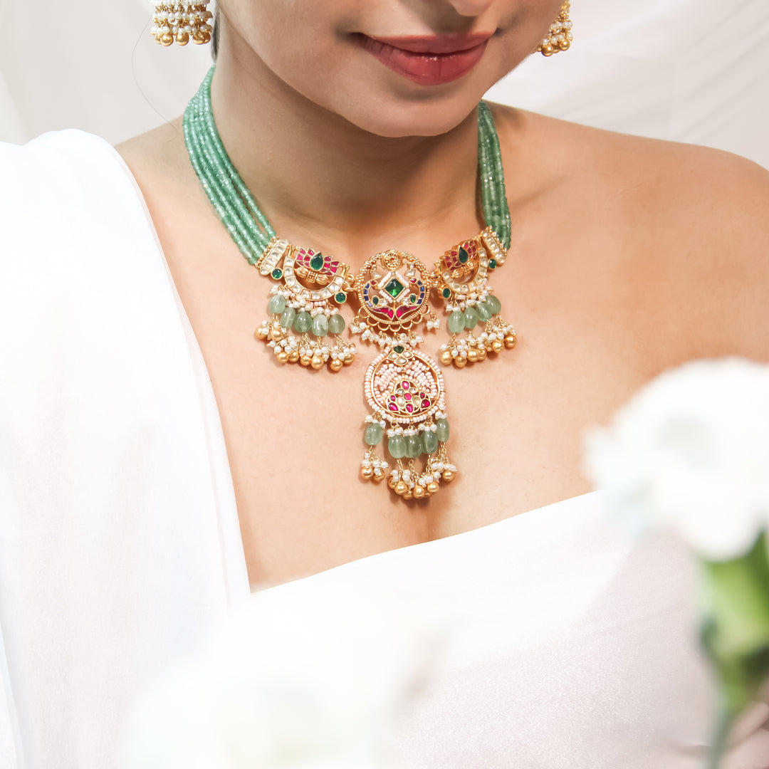 Carlene Necklace & Maangtika