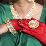 Load image into Gallery viewer, Manika Ring &amp; Kada
